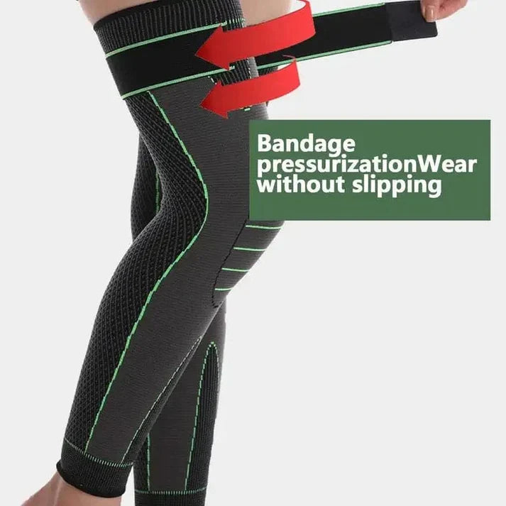 Full Length Knee Warmers for Pain Relief, Braces & Walking (ادائیگی سے پہلے پارسل کھولنے کی اجازت دیں۔)